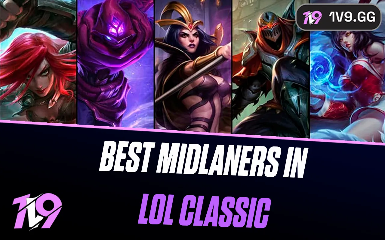 The 10 Best Mid Laners in League of Legends Classic